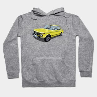 1974 2002 tii in yellow Hoodie